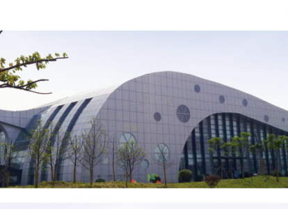 河池会议中心外景网架工程